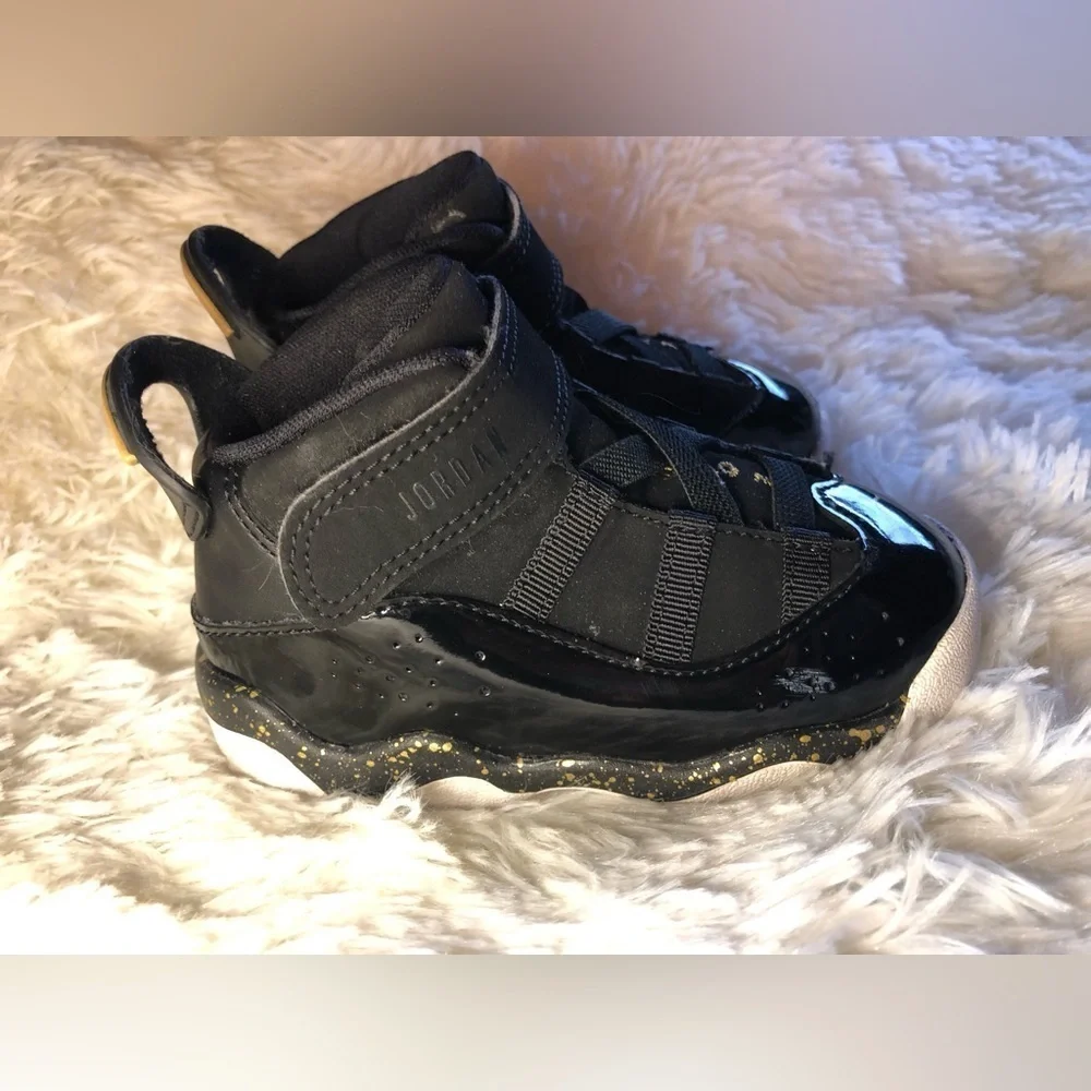 Jordan 6 Rings TD 'Black' Jordan’s 6C